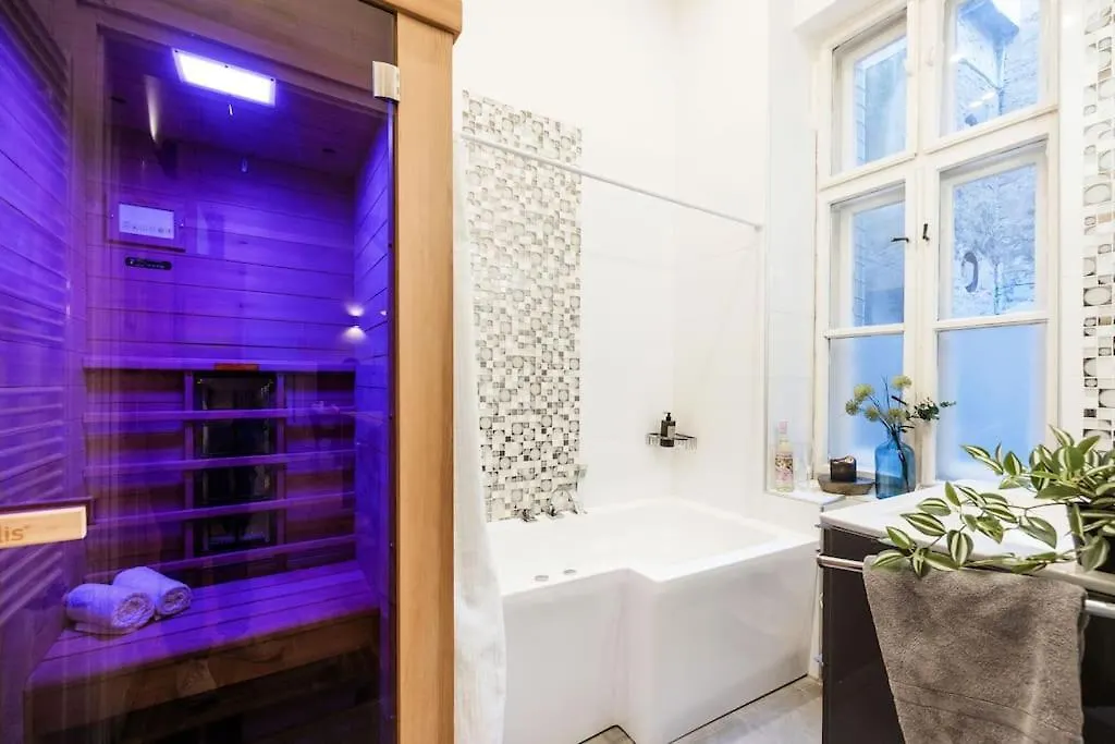 Wellness Duplex Penthouse Sauna & Jacuzzi-Heart Of City Budapest 0*,